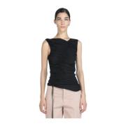 Sleeveless Tops N21 , Black , Dames