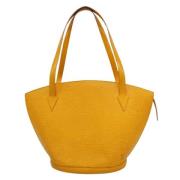 Pre-owned Leather louis-vuitton-bags Louis Vuitton Vintage , Yellow , ...