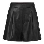 Nep leren shorts Rich & Royal , Black , Dames