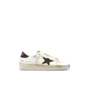 Sneakers Stardan Met Kraag En Veters Golden Goose , White , Dames