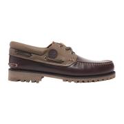 Authentieke bootschoenen 3-Eye Lug Handsewn Timberland , Brown , Heren