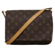 Pre-owned Canvas louis-vuitton-bags Louis Vuitton Vintage , Brown , Da...