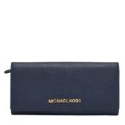 Pre-owned Leather wallets Michael Kors Pre-owned , Blue , Dames