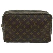 Pre-owned Canvas louis-vuitton-bags Louis Vuitton Vintage , Brown , Da...