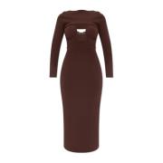 Jurk met top Jenny Cult Gaia , Brown , Dames