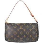 Pre-owned Canvas louis-vuitton-bags Louis Vuitton Vintage , Brown , Da...