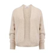 Stijlvolle Vest Becky Knit-ted , Beige , Dames