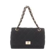 Pre-owned Canvas chanel-bags Chanel Vintage , Black , Dames