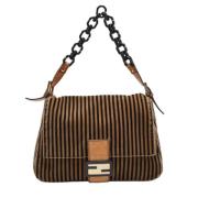 Pre-owned Leather fendi-bags Fendi Vintage , Brown , Dames