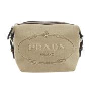 Pre-owned Canvas prada-bags Prada Vintage , Beige , Dames