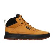 Field Trekker Mid Leren Laars Timberland , Yellow , Heren