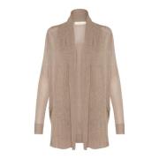 Glimmer Open Cardigan Goud InWear , Yellow , Dames