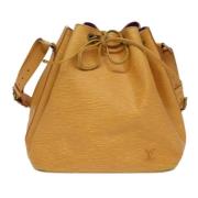 Pre-owned Leather louis-vuitton-bags Louis Vuitton Vintage , Yellow , ...