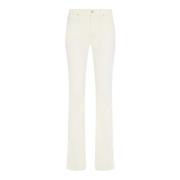 Elegante Bootcut Broek 7 For All Mankind , White , Dames