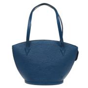 Pre-owned Leather louis-vuitton-bags Louis Vuitton Vintage , Blue , Da...