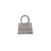 Pre-owned Canvas handbags Jacquemus Pre-owned , Gray , Dames