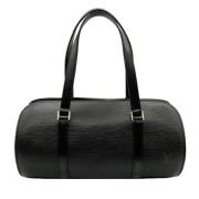 Pre-owned Leather louis-vuitton-bags Louis Vuitton Vintage , Black , D...