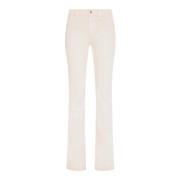 Stijlvolle Bootcut Broek 7 For All Mankind , White , Dames