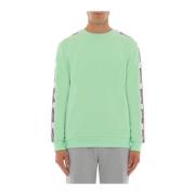 Groene Stijlvolle Sweater Upgrade Moschino , Green , Heren