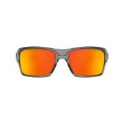 Oranje Rechthoekige Zonnebril UV-Bescherming Oakley , Orange , Unisex