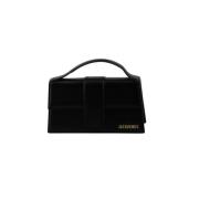 Pre-owned Leather handbags Jacquemus Pre-owned , Black , Dames