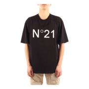 T-Shirts N21 , Black , Heren