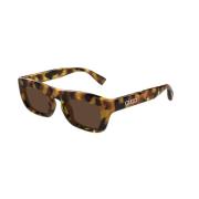 Bruin Havana Zonnebril Gg1777S 003 Gucci , Brown , Dames