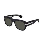 Grijze Aviator Zonnebril Gg1517S 007 Gucci , Gray , Unisex