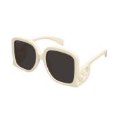 Ivory Grey Zonnebril Gg1326S Model Gucci , White , Dames