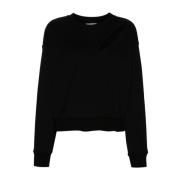 Stijlvolle T-shirts en Polos Alexander McQueen , Black , Dames