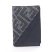 Pre-owned Coated canvas wallets Fendi Vintage , Blue , Heren