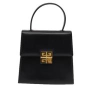 Pre-owned Leather handbags Givenchy Pre-owned , Black , Dames