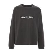 Tarot Print Katoenen T-shirts en Polo's Givenchy , Gray , Heren