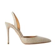 Nude Pump Heels Aquazzura , Yellow , Dames