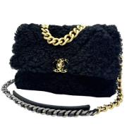 Pre-owned Fur chanel-bags Chanel Vintage , Black , Dames