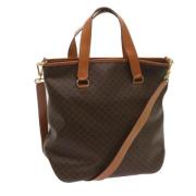 Pre-owned Canvas celine-bags Celine Vintage , Brown , Dames