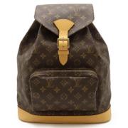 Pre-owned Canvas louis-vuitton-bags Louis Vuitton Vintage , Brown , Da...