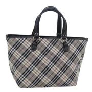 Pre-owned Nylon shoulder-bags Burberry Vintage , Black , Dames