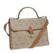 Pre-owned Canvas dior-bags Dior Vintage , Beige , Dames