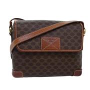 Pre-owned Leather celine-bags Celine Vintage , Brown , Dames