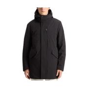 Stijlvolle Jas voor Mannen Woolrich , Black , Heren