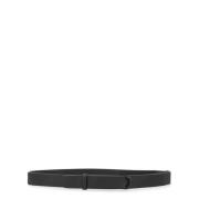 Skyline Zwarte Riem Orciani , Black , Heren