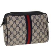 Pre-owned Leather clutches Gucci Vintage , Multicolor , Dames