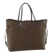 Pre-owned Canvas louis-vuitton-bags Louis Vuitton Vintage , Brown , Da...