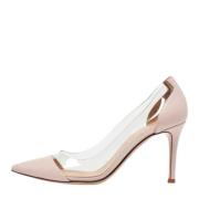 Pre-owned Leather heels Gianvito Rossi Pre-owned , Pink , Dames