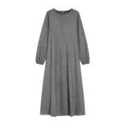 Elegante Hall Jurk met Pofmouwen Max Mara Weekend , Gray , Dames