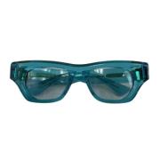 Pre-owned Plastic sunglasses Bottega Veneta Vintage , Blue , Dames