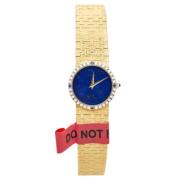 Pre-owned Yellow Gold watches Piaget Pre-owned , Blue , Dames