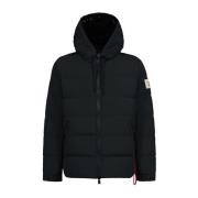 Verbier Heren Puffer Jas Afterlabel , Black , Heren