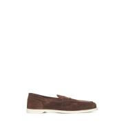 Bruine Loafer Schoenen Elegant Stijlvol John Lobb , Brown , Heren